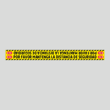 Keep safe distance (Rough sticker) Keep safe distance (Rough sticker)
