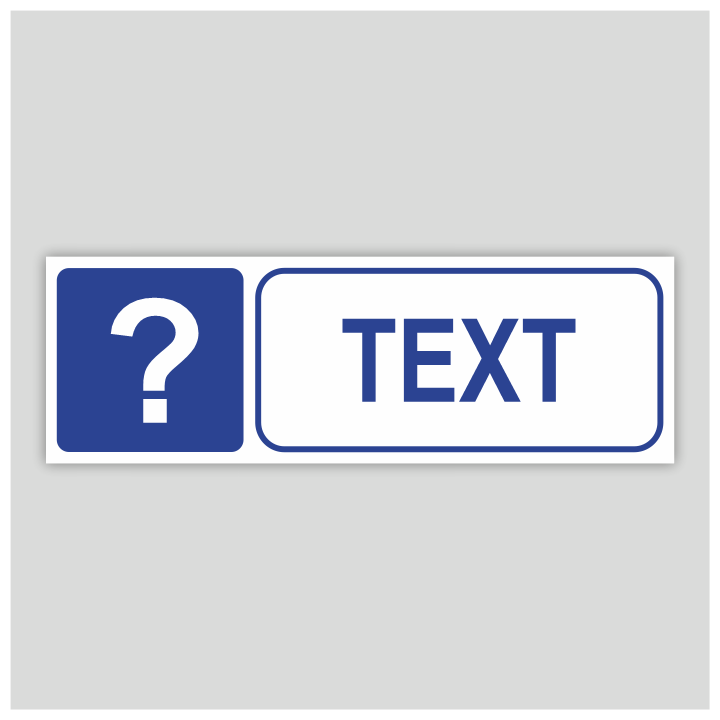 Cartel personalizable informativo