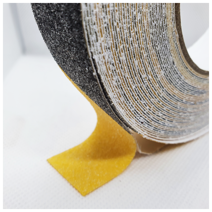 Anti-slip tape yellow black 25mm x 15m