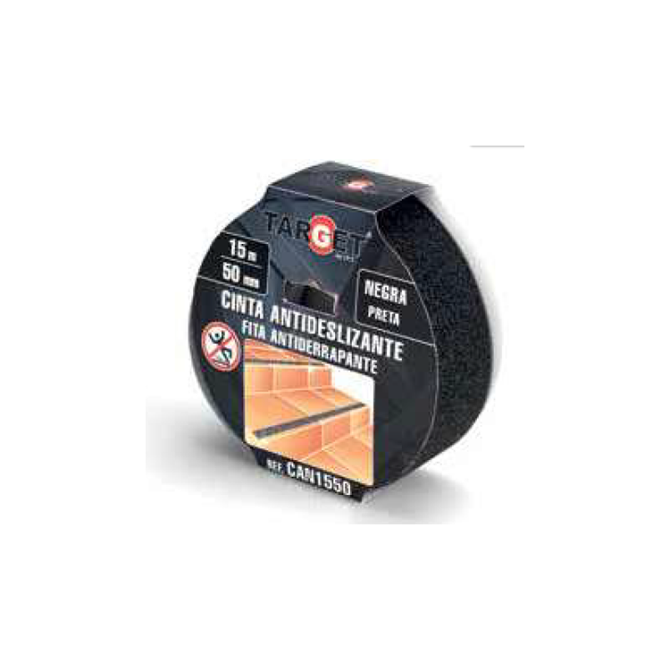 Black anti-slip adhesive tape 5m x 50mm