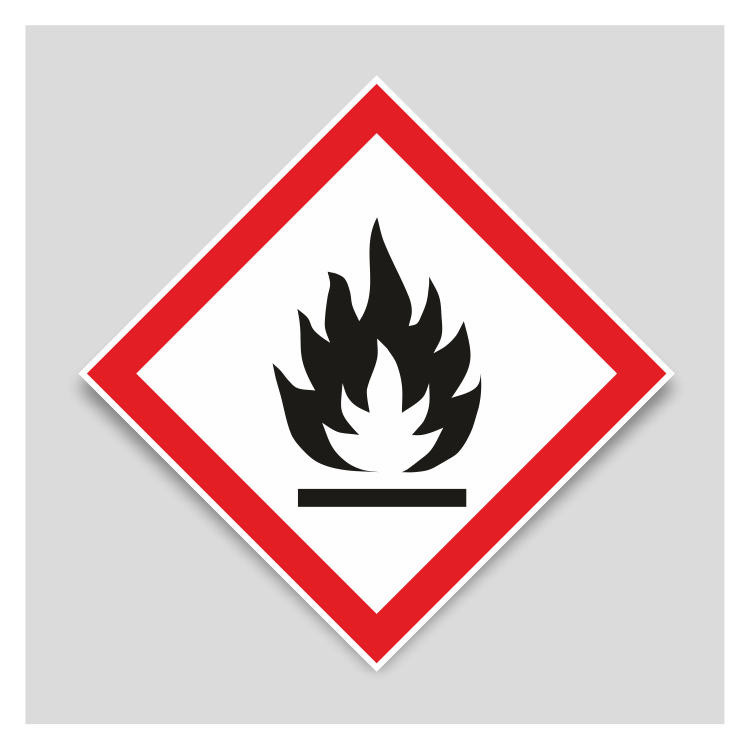 Adhesivo de Productos inflamables Adhesivo de Productos inflamables