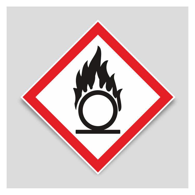 Adhesiu de productes comburents