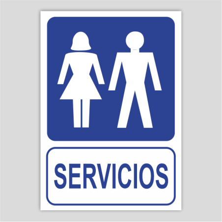 Cartel de servicios