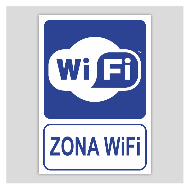 Cartell de Zona Wifi