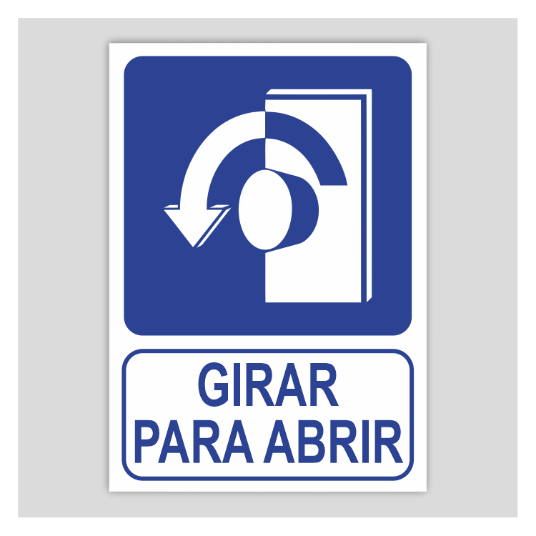 Carte informativo - Girar para abrir