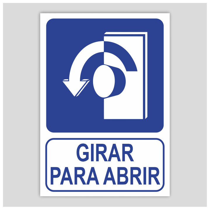 Carte informativo - Girar para abrir
