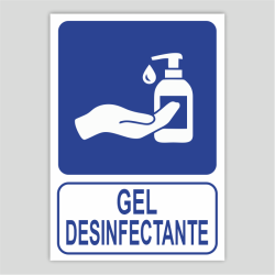 Gel desinfectant mans