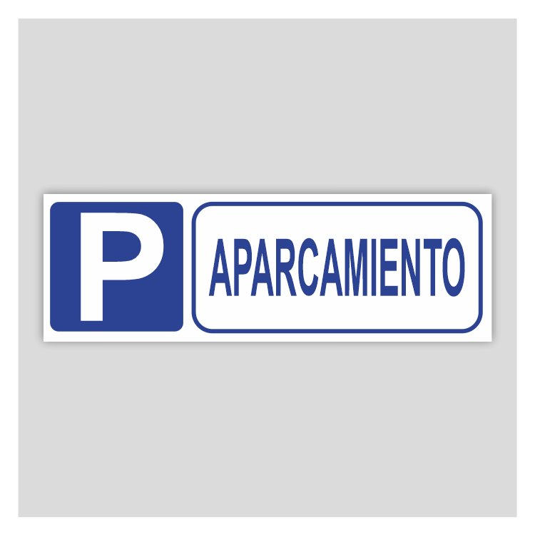 Cartell informatiu d'aparcament
