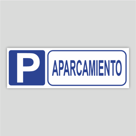 Cartell informatiu d'aparcament