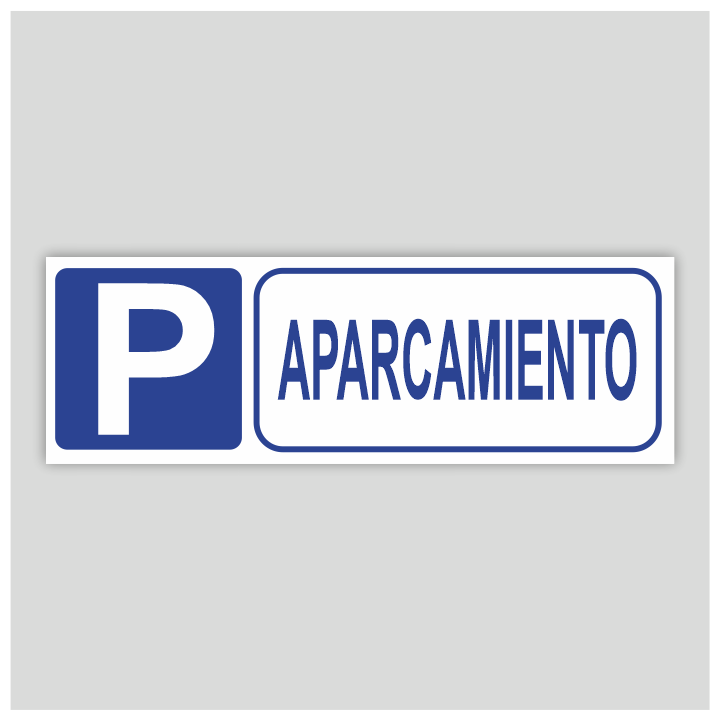 Cartell informatiu d'aparcament