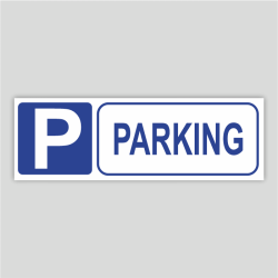 Cartell informatiu de parking