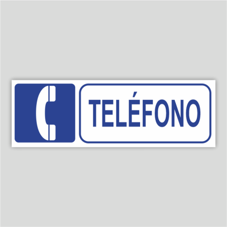 Cartell informatiu de Telèfon