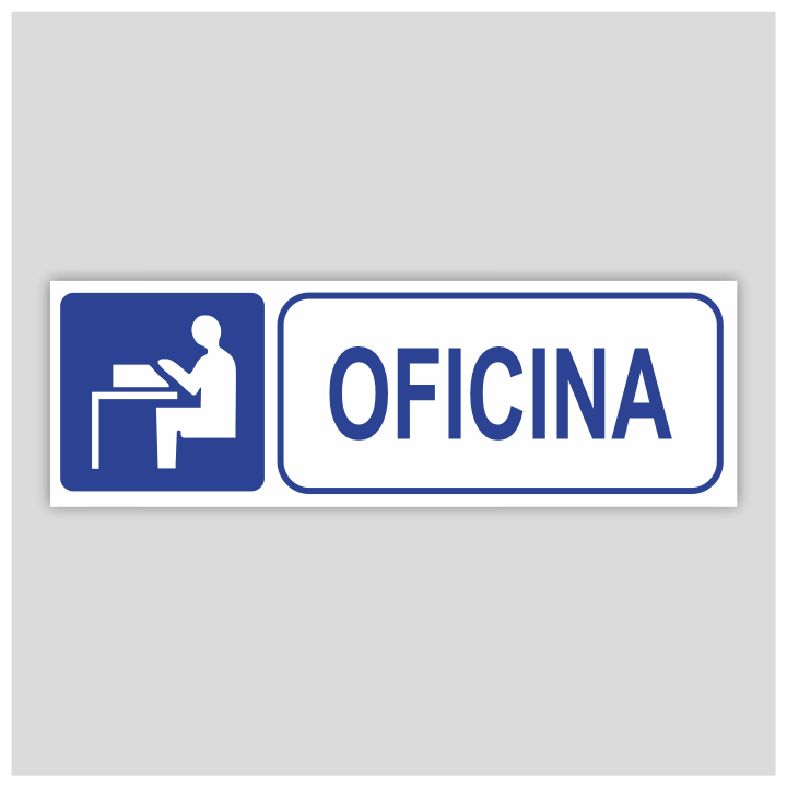 Cartell informatiu de oficina