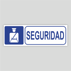 Cartel de puesto de seguridad