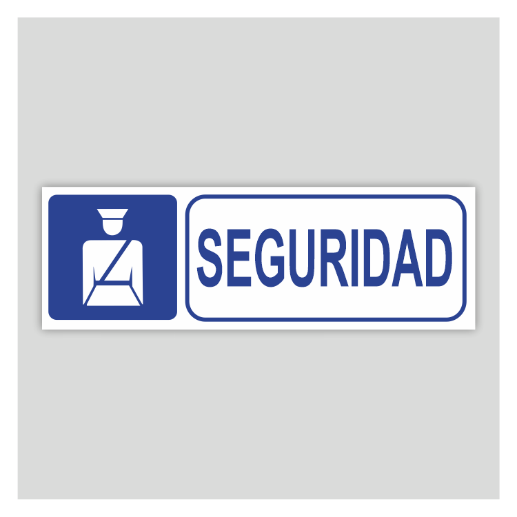 Cartel de puesto de seguridad