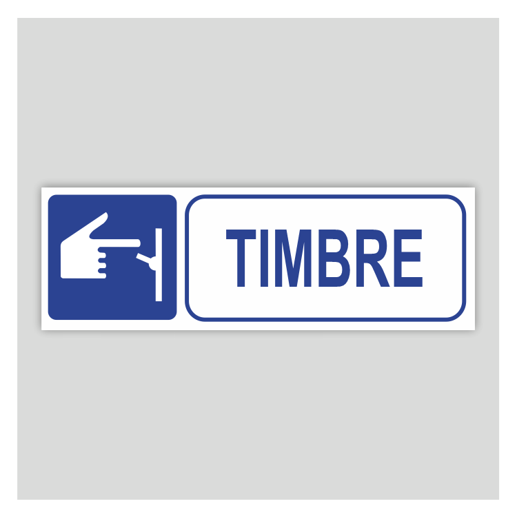 Cartel de timbre