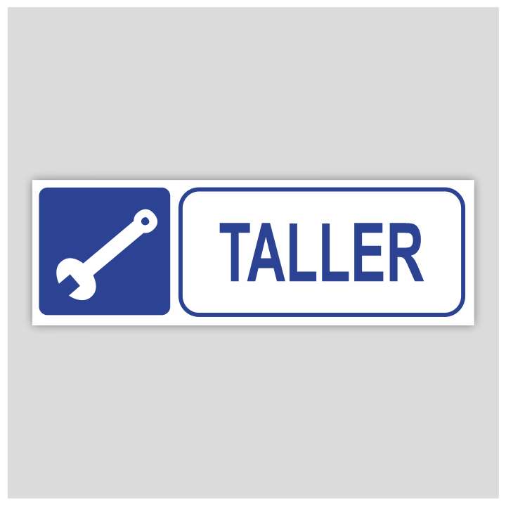 Cartell informatiu de taller