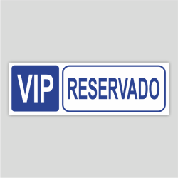 Cartell informatiu, reservat