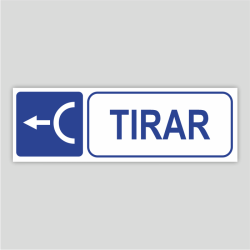 Cartell informatiu - Tirar