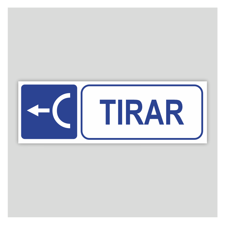 Cartell informatiu - Tirar