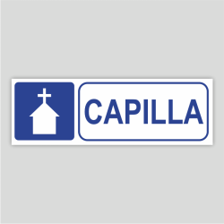 Cartell informatiu de Capella