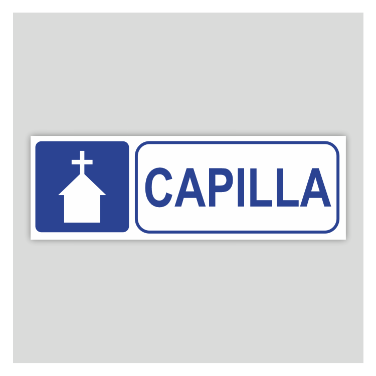 Cartell informatiu de Capella