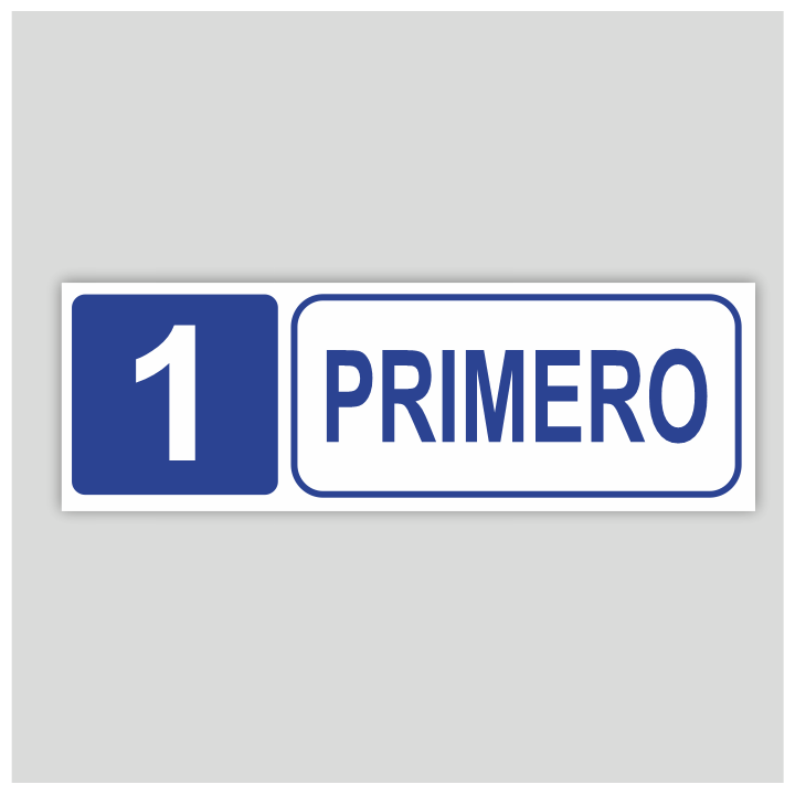 Cartell informatiu de Primer (Planta 1)