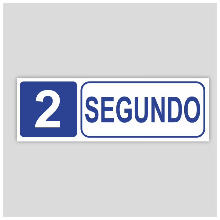 Cartell informatiu de Segon (Planta 2)