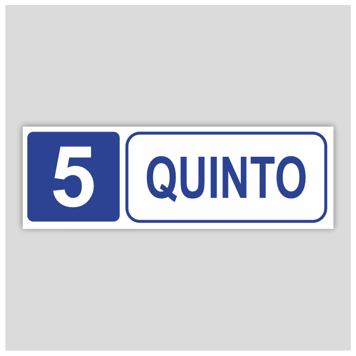 Cartell informatiu de Cinquè (Planta 5)