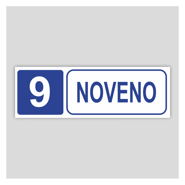 Cartell informatiu de Novè (Planta 9)