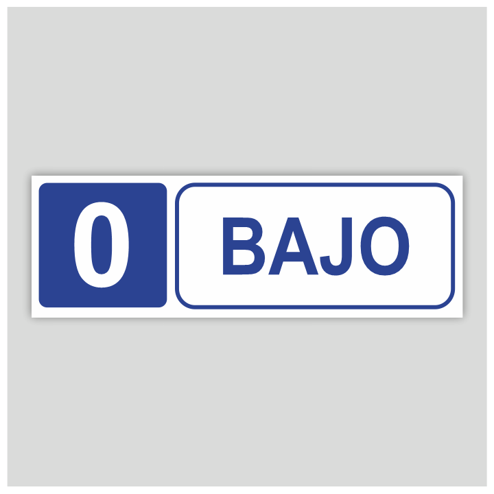 Low level - Building sign