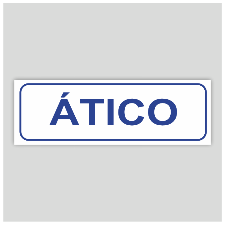 Cartell informatiu de àtic