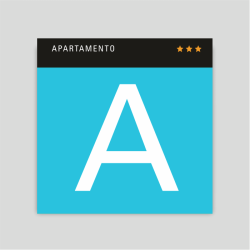 Placa distintivo - Apartamento tres estrellas - Canarias