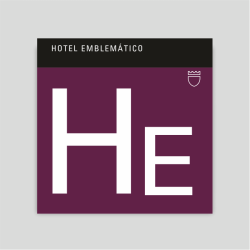 Distinctive plaque - Emblematic hotel - Canary Islands