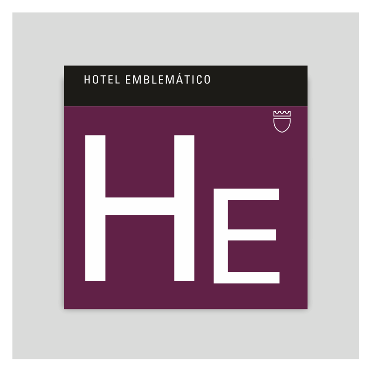 Placa distintivo - Hotel emblemático
