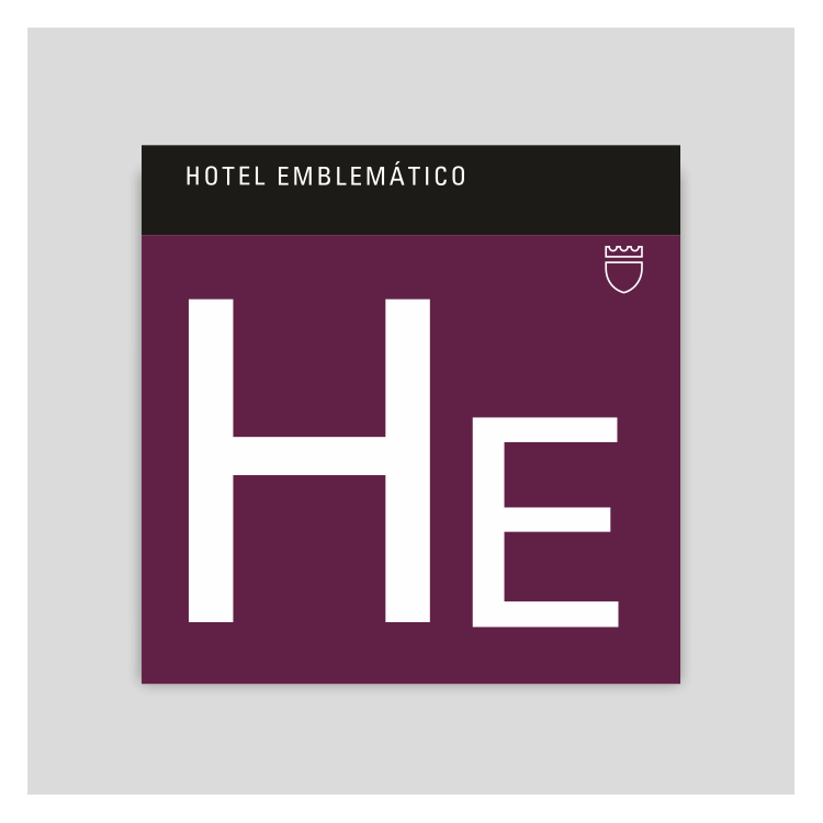 Placa distintivo - Hotel emblemático - Canarias