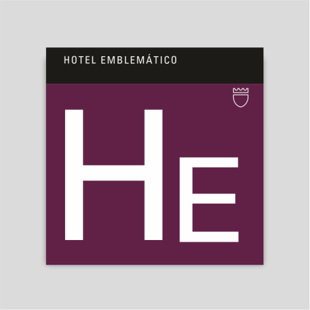 Placa distintivo - Hotel emblemático - Canarias