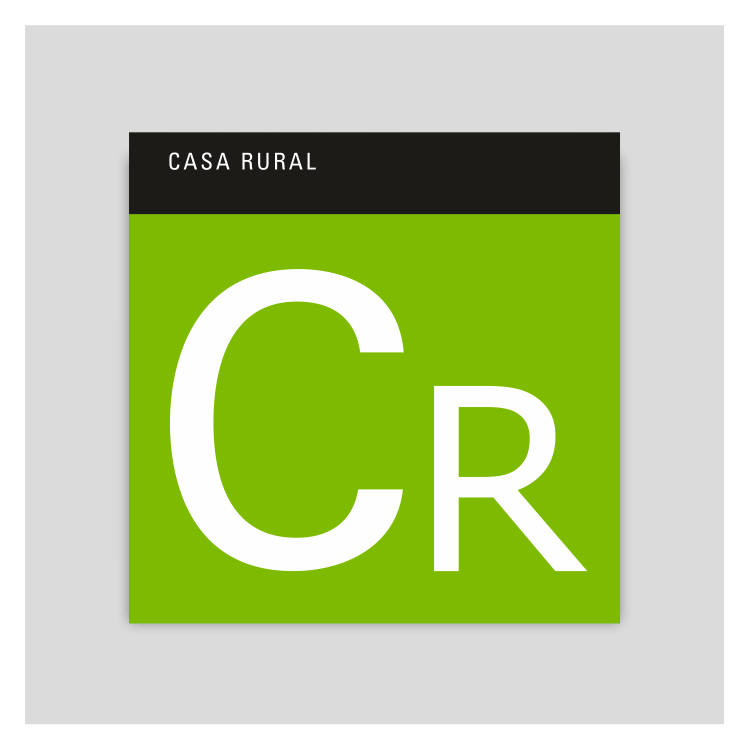 Placa distintivo - Casa rural