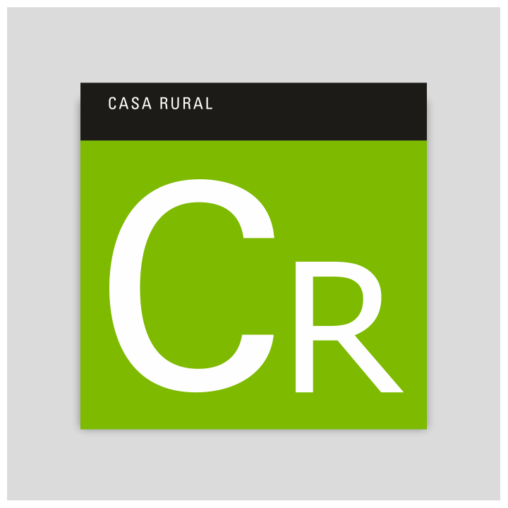 Distinctive plate - Rural house - Canary Islands