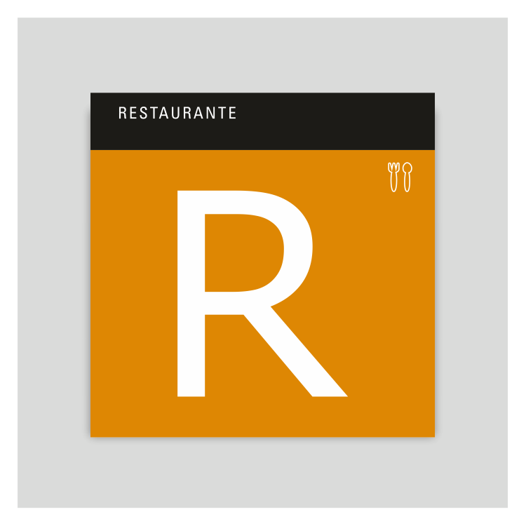 Placa distintivo - Restaurante