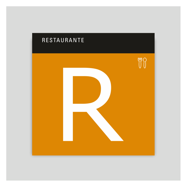 Placa distintivo - Restaurante - Canarias