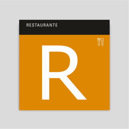 Placa distintivo - Restaurante - Canarias