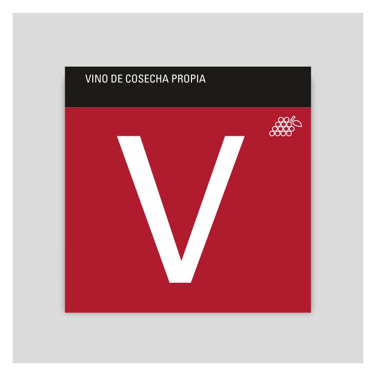 Placa distintivo Guachinche - Vino de cosecha propia - Canarias