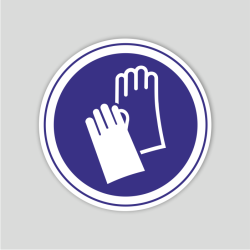 Uso obligatorio de guantes (pictograma)