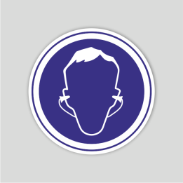 Uso obligatorio de tapones auditivos (pictograma)