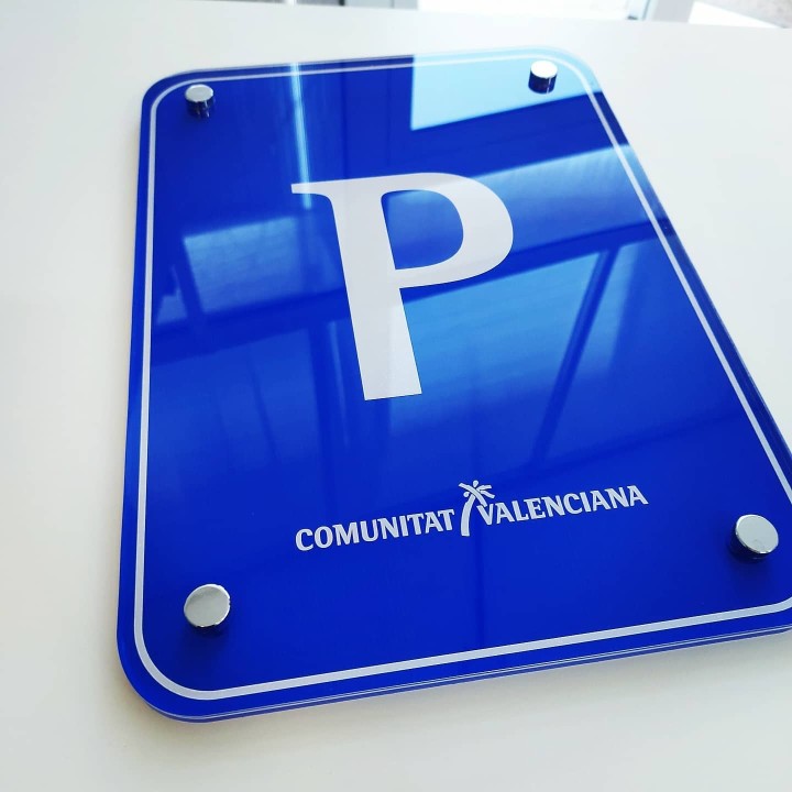 Distinctive plaque Pension B&B - Valencian Community