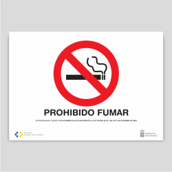 LT300 - Prohibido fumar - Canarias
