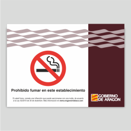 Prohibido fumar en este establecimiento - Aragón