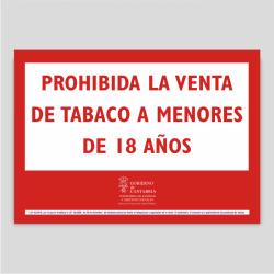 Prohibida la venta de tabaco a menores de 18 años - Cantabria