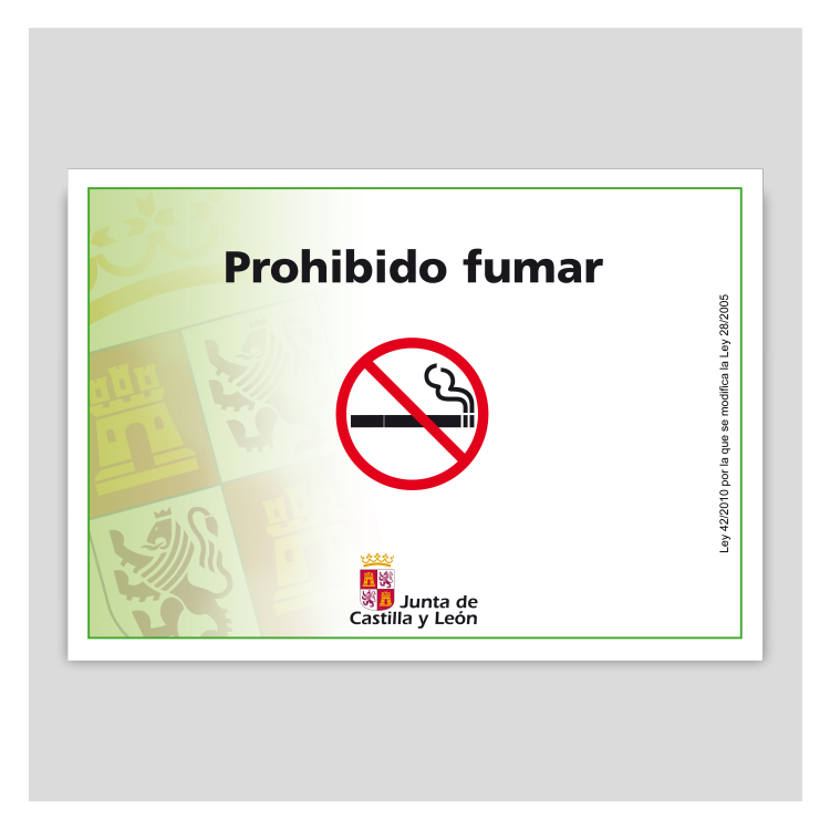 Señales de prohibido fumar y no fumar A3/A4/A5